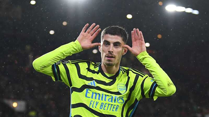 Kai Havertz of Arsenal celebrates (Image: Arsenal FC via Getty Images)