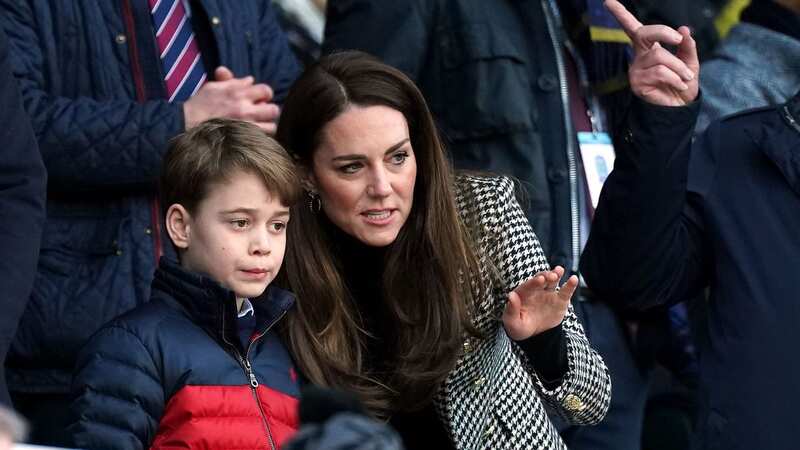 Kate wanted to make a gift for George before he was born (Image: PA)