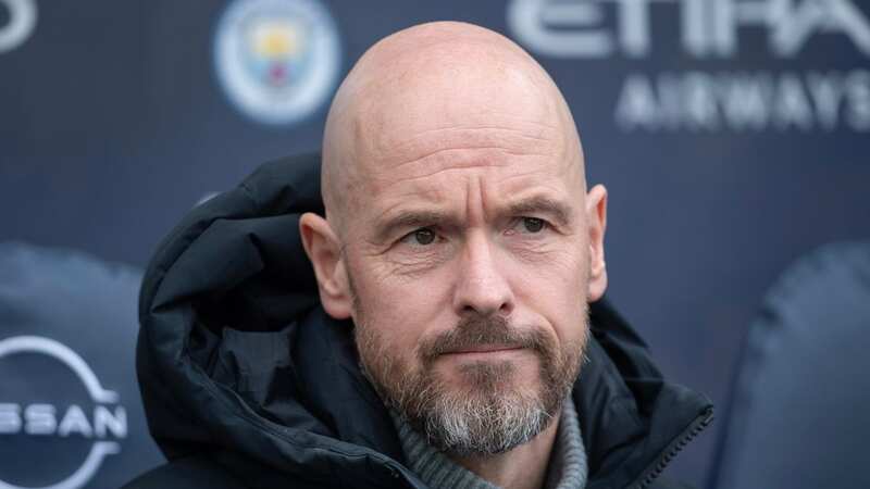 Manchester United boss Erik ten Hag has come in for criticism after his response to defeat in the derby (Image: Joe Prior/Visionhaus via Getty Images)