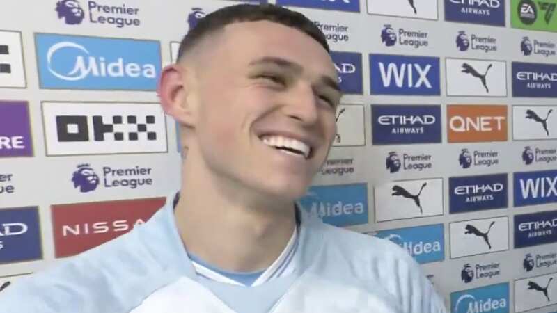 Manchester City star Phil Foden (Image: Sky Sports)