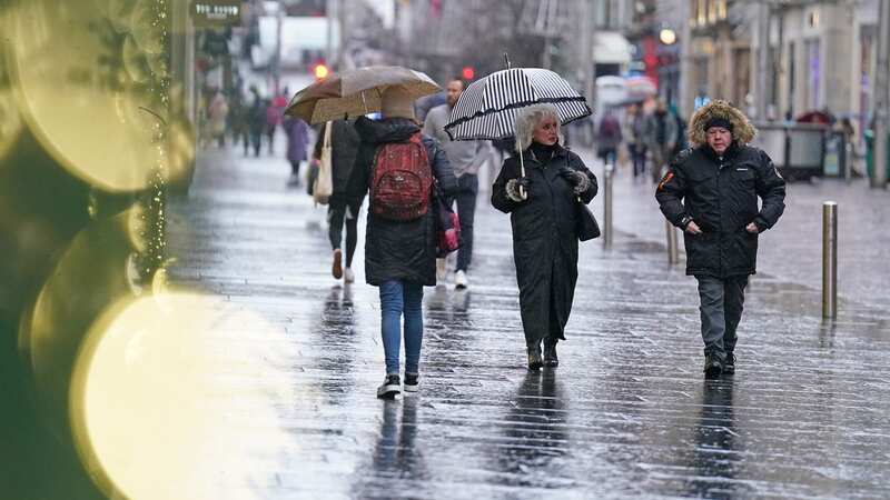 Regular downpours last month brought gloom to retailers (Image: PA Wire/PA Images)