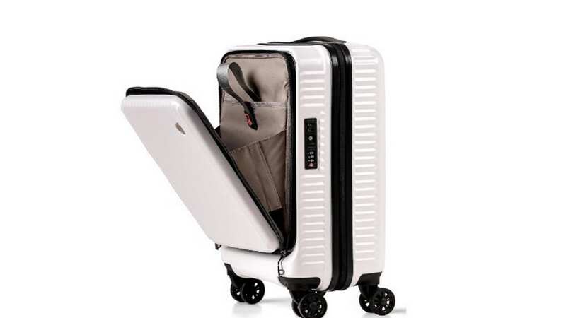 The Treva Carry-On also comes with a front flip pocket (Image: Amazon)