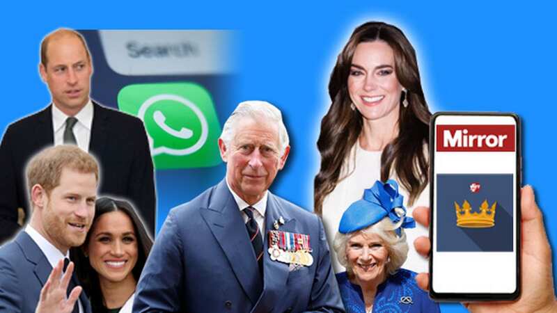 The Mirror is launching its own Royal WhatsApp community. (Image: Getty)