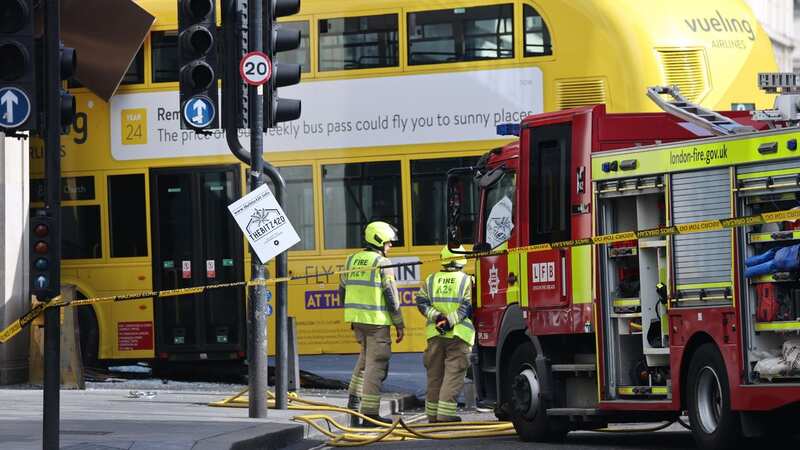 Tottenham Court Road bus crash sees double decker plough into busy cafe