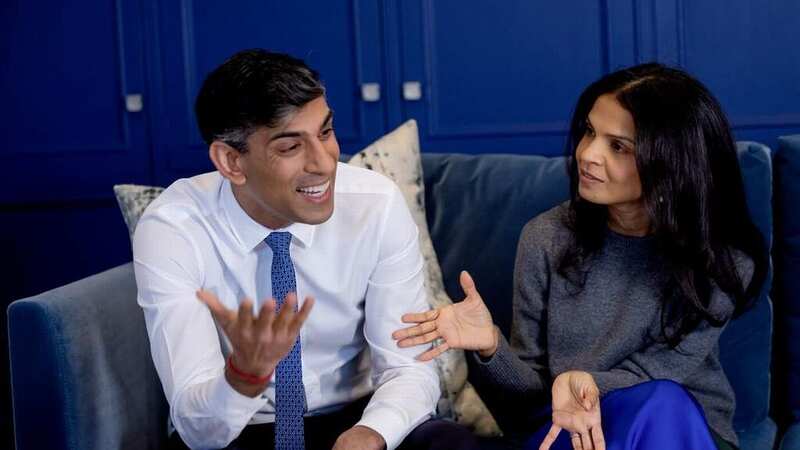 The PM and his wife Akshata Murty discuss chores in a Graza video (Image: Simon Walker / No 10 Downing Street)