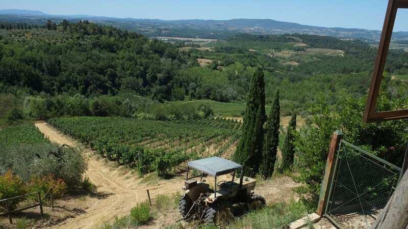 Tuscany has topped a list of places people have booked a holiday to, based on a book (Image: SWNS)