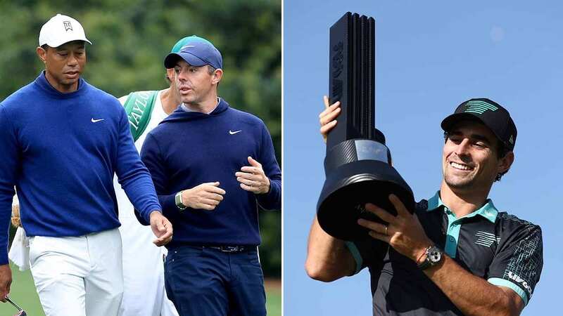 Rory McIlroy claimed the bragging rights over Tiger Woods