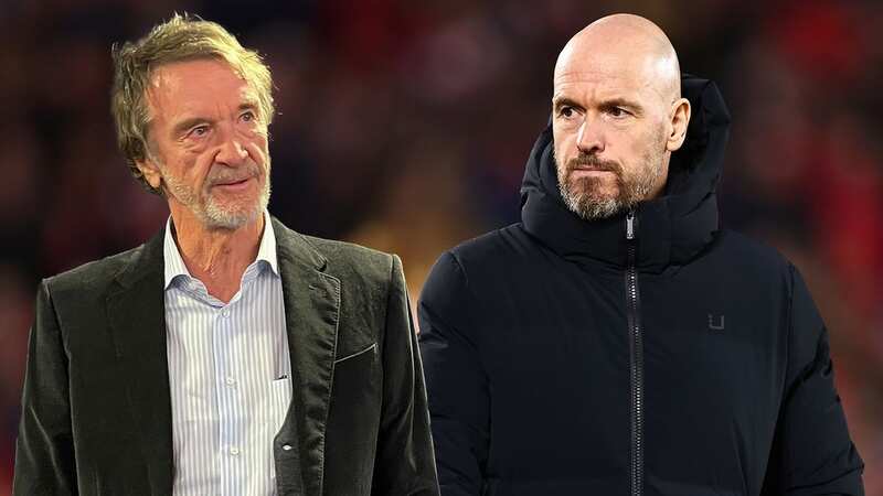 Sir Jim Ratcliffe has yet to decide whether to replace Erik ten Hag or not (Image: BBC)