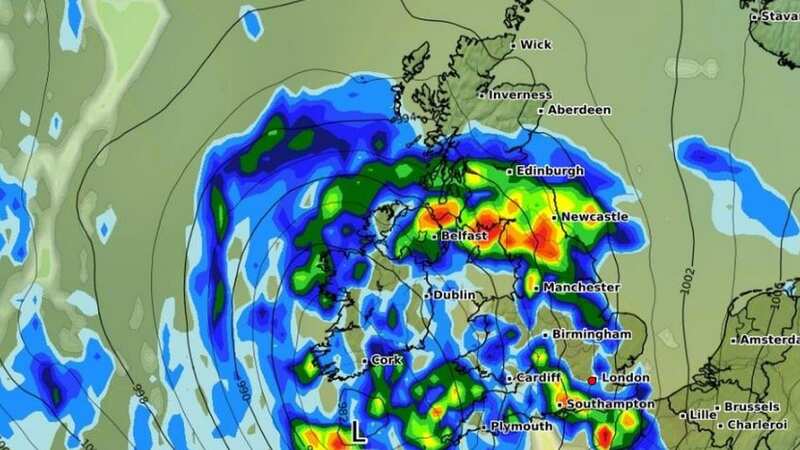 More rainy weather is on the way, according to new forecasting maps (Image: PA)