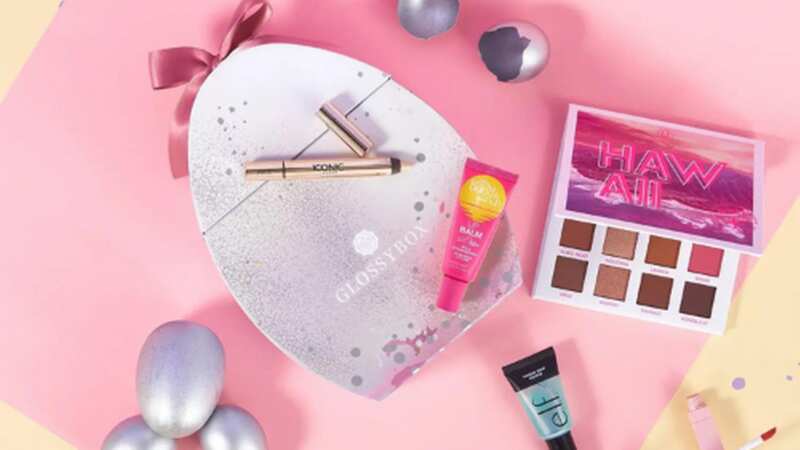 The Glossybox beauty egg for 2024 is worth over £160 (Image: Glossybox)