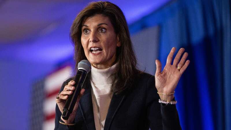 Nikki Haley gave a press conference in the wake of a disastrous Super Tuesday (Image: Getty Images)