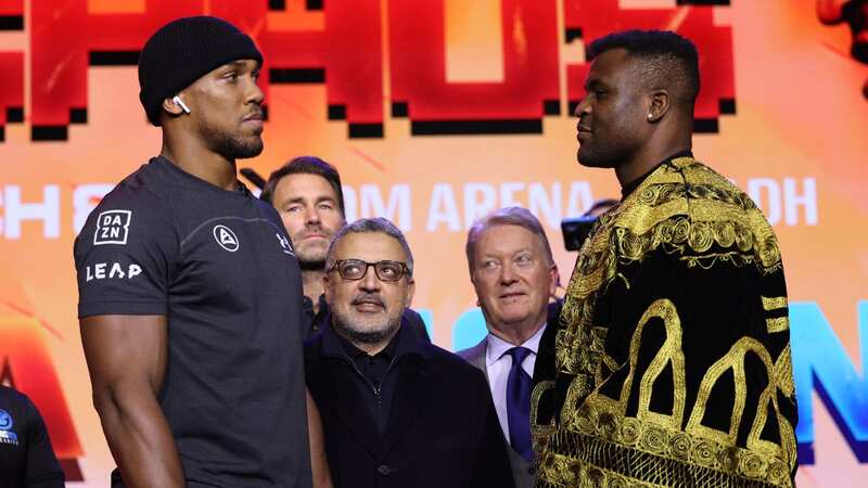 Anthony Joshua told to "kill" Francis Ngannou by heavyweight rival