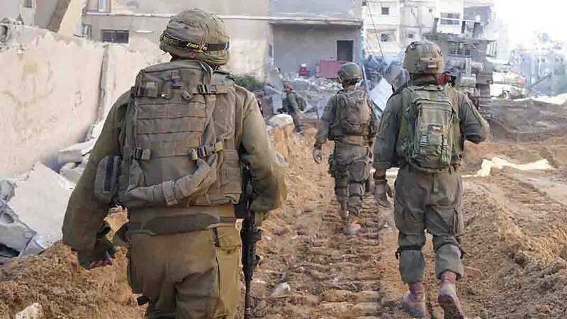 Israeli troops on the ground in Gaza (Image: Israeli Army/AFP via Getty Image)