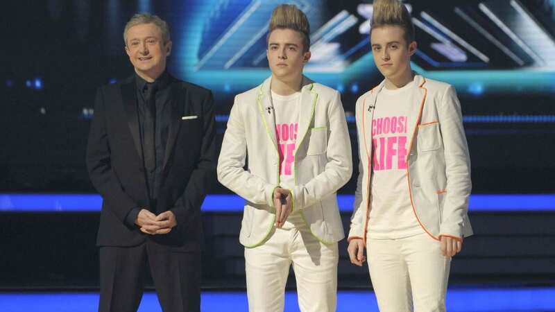 Louis Walsh pictured with novelty act Jedward (Image: Ken McKay/Talkback Thames/REX/Shutterstock)