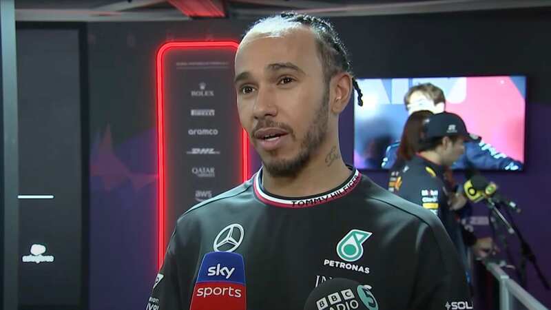 Lewis Hamilton was asked to give his verdict (Image: Sky Sports)