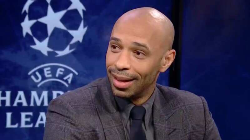 Thierry Henry was left stunned (Image: CBS Sports)