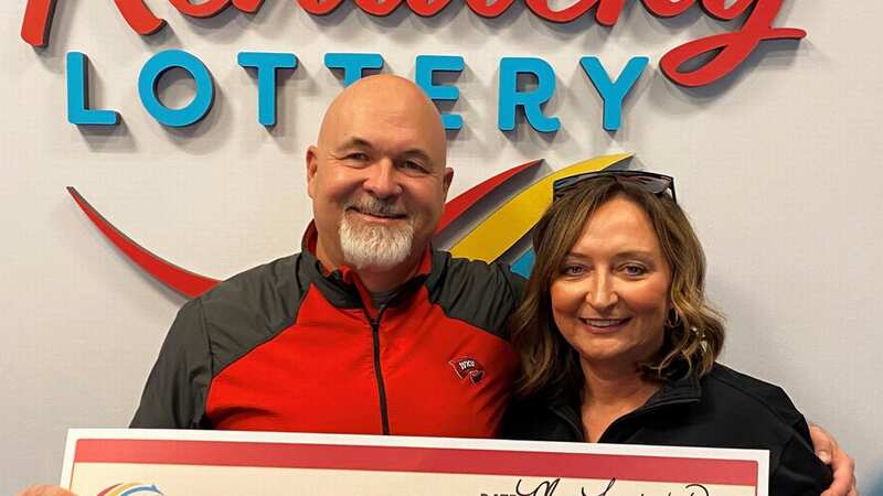 A lucky Kentucky couple lost their $50,000 lottery ticket, then found it again months later to claim the prize (Image: AP)