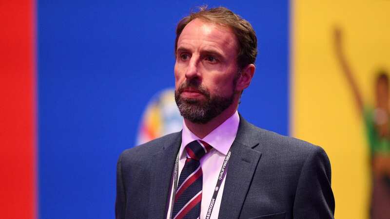 Gareth Southgate has emerged as a target for Manchester United (Image: Lukas Schulze/UEFA)