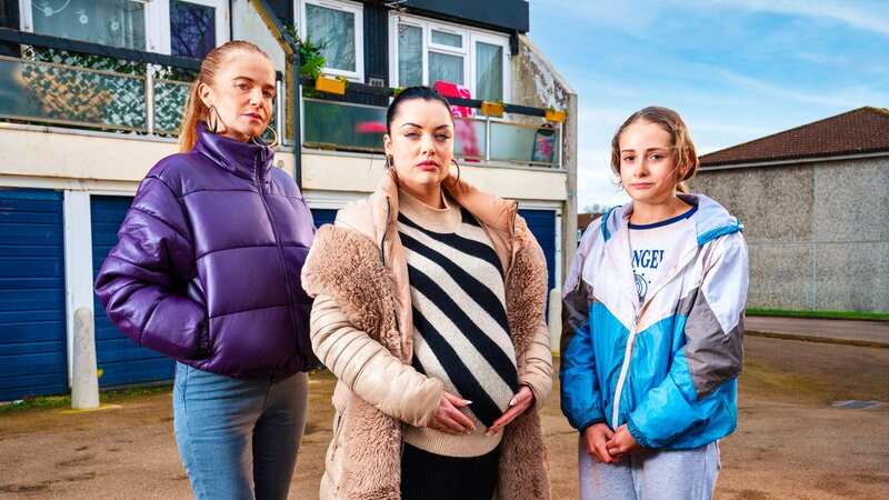 EastEnders have aired scenes set in Milton Keynes as Whitney Dean visits Bianca Jackson (Image: BBC/Jack Barnes/Matt Burlem)