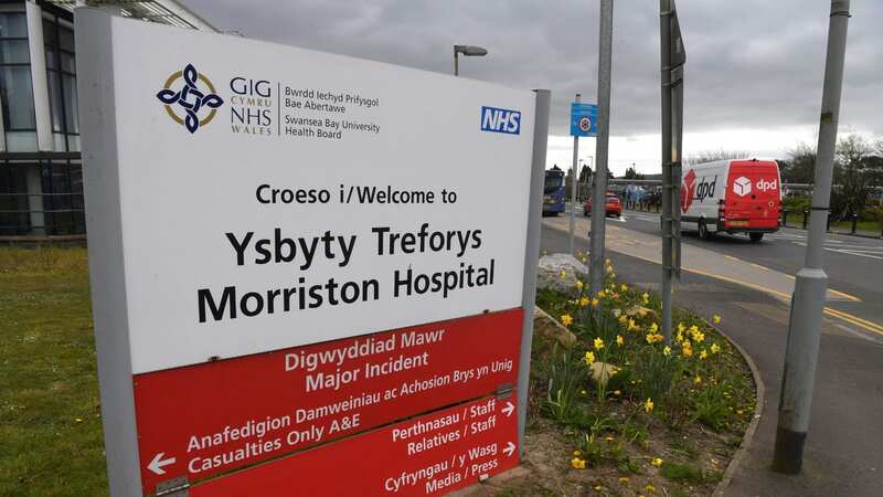 Morriston Hospital where Nicky Roberts was kept on a chair (Image: Media Wales John Myers)