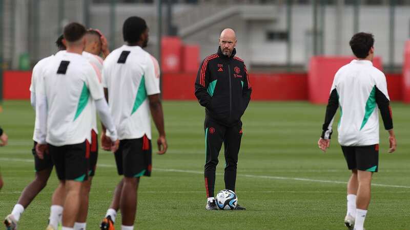 Erik ten Hag is keen on giving youngsters a chance to impress in Manchester United training (Image: Matthew Peters/Manchester United via Getty Images)