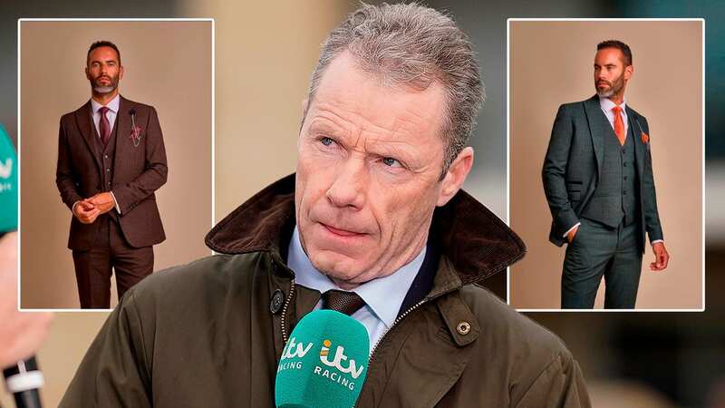 Mick FitzGerald asked followers to chose his Gold Cup suit (Image: Getty Images)