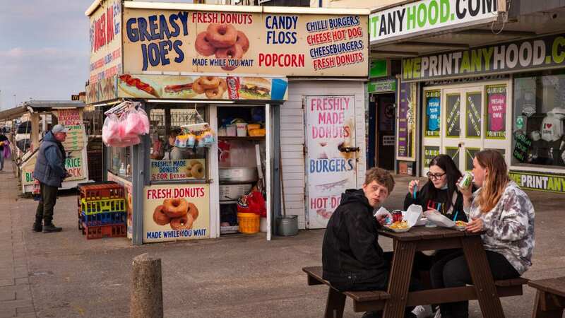 Greasy Joes burger bar in Blackpool, which has been praised for having the UK