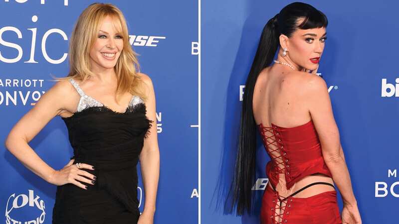 Kylie Minogue and Katy Perry steal the show in fashion stakes ahead of Billboard awards ceremony