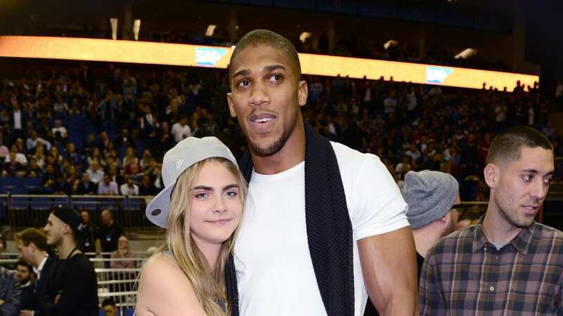 Cara Delevingne and Joshua attend the NBA in London in 2014 (Image: WireImage)