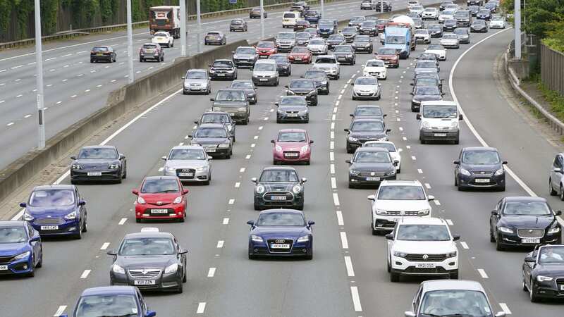 The campaign aims to raise awareness of the dangers of middle lane hogging and tailgating (Image: PA Wire/PA Images)