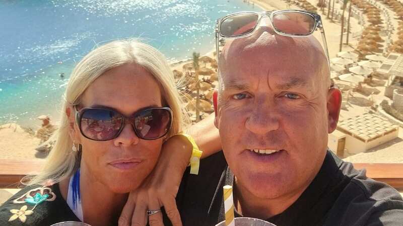 Tony Smith and his wife Doris now live in Egypt (Image: Tony Smith / SWNS)