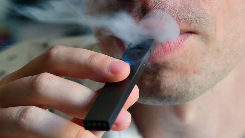 Vaping increases the chances of catching Covid, a study has found (Image: AFP/Getty Images)