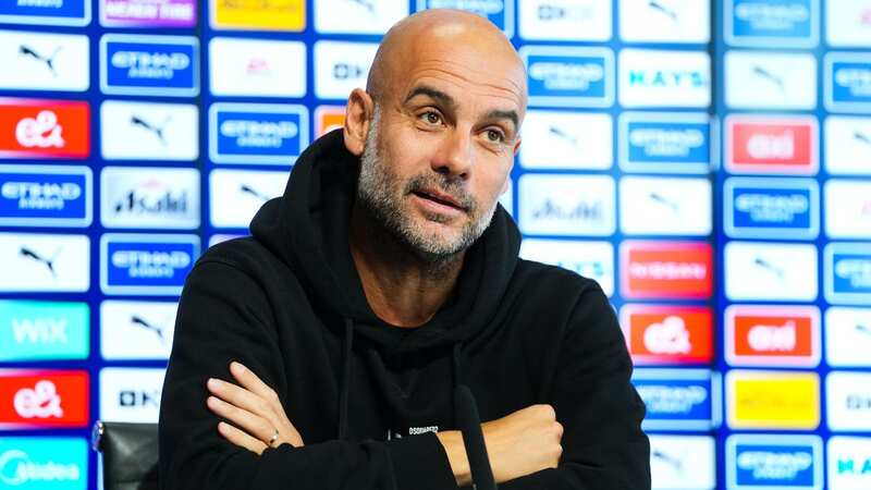 Manchester City boss Pep Guardiola (Image: Manchester City FC via Getty Images)