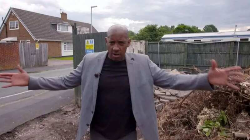 Homes Under the Hammer host Dion Dublin refused to enter rat infested property (Image: BBC)