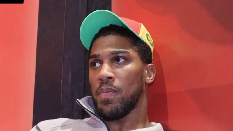 Anthony Joshua had a blunt message for Tyson Fury when interviewed by IFL TV (Image: IFL TV)