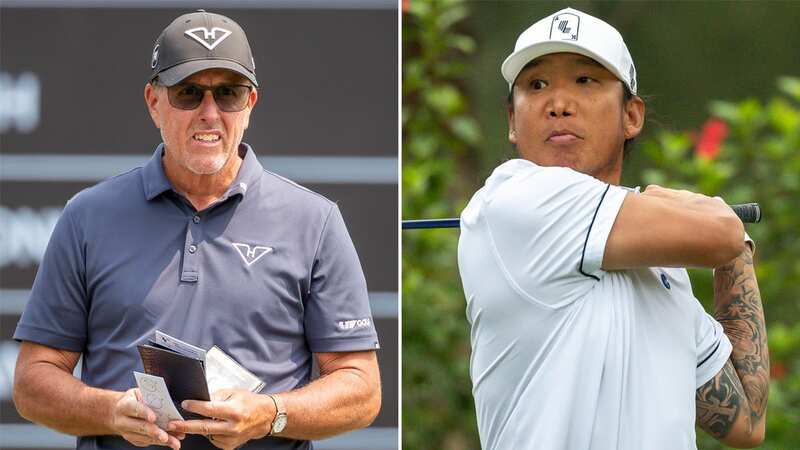 Phil Mickelson was beaten by Anthony Kim in Hong Kong (Image: Getty Images)
