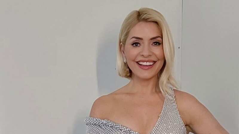 Holly Willoughby sent fans wild on Sunday night with her dress choice for the Dancing On Ice 2024 final (Image: Instagram)