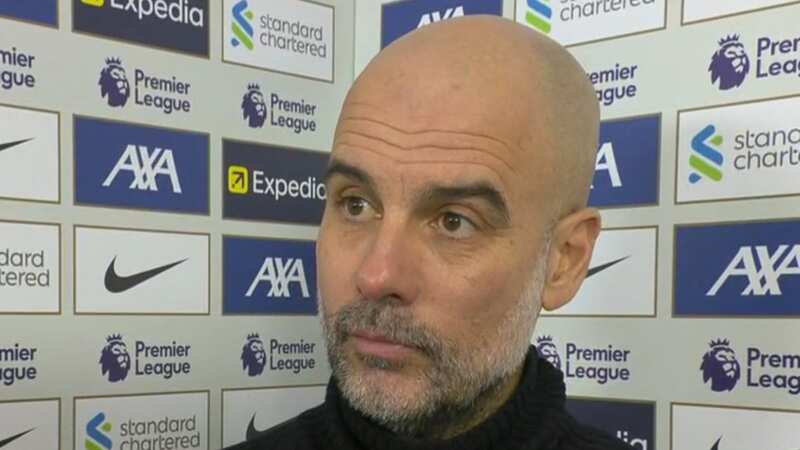 Pep Guardiola has spoken out on his disagreement with Kevin De Bruyne (Image: Sky Sports)