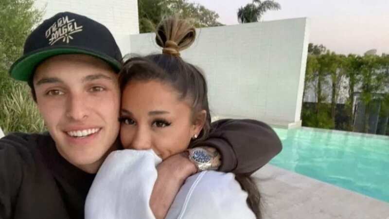 Ariana Grande with her ex-husband Dalton Gomez (Image: arianagrande/Instagram)
