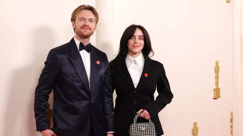 Billie Eilish and her brother Finneas made a political statement on the red carpet (Image: Getty Images)