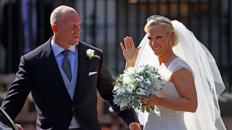 Zara and Mike Tindall on their wedding day in 2011 (Image: Getty Images)