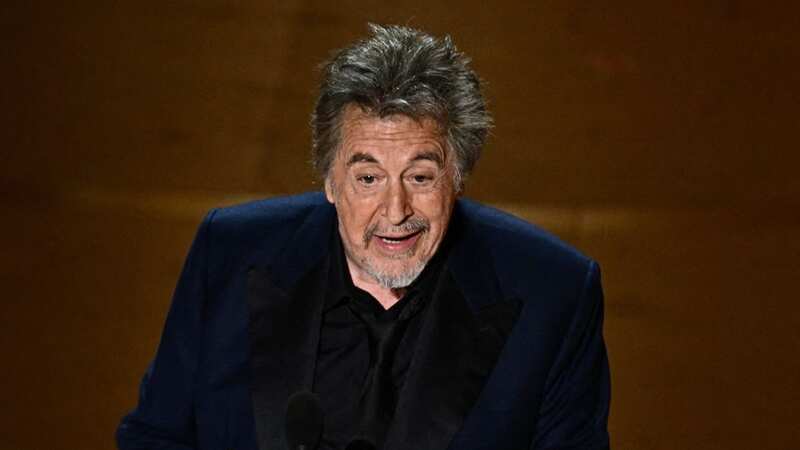 Al Pacino stunned viewers when he announced the Best Picture at the Oscars (Image: AFP via Getty Images)