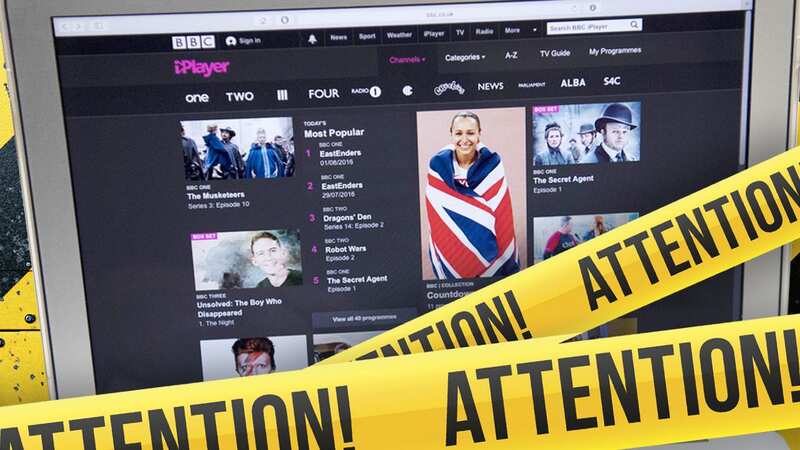 BBC iPlayer app close (Image: GETTY)