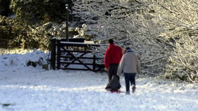 Easter this year could be rather cold and snowy, long-range forecasts suggest (Image: Mirrorpix)