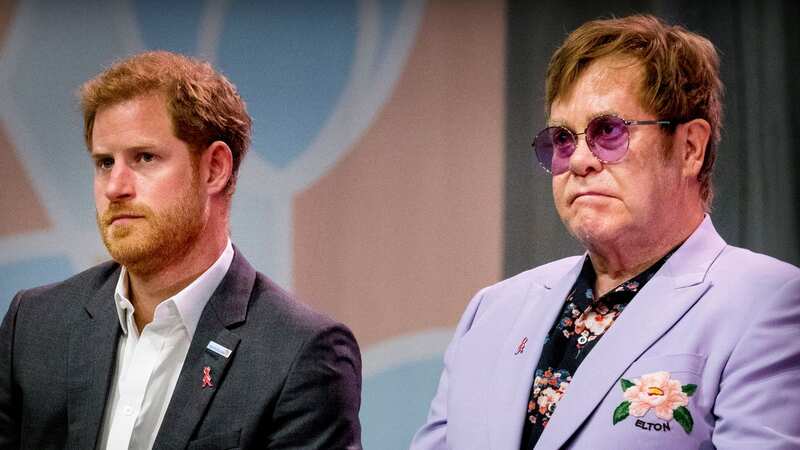 Elton John and Prince Harry used to get on famously (Image: Getty Images)