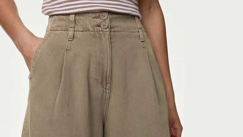 Shoppers love the high waist and flattering wide-leg design