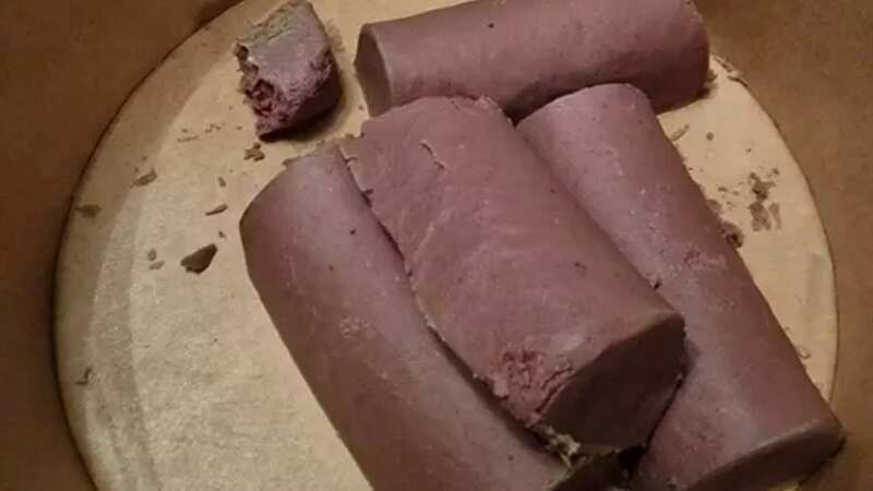 The starter delivery contained some brown logs (Image: Facebook)