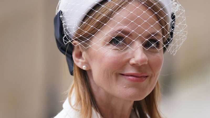 Geri Horner was all smiles at the Commonwealth Day Service at Westminster Abbey (Image: PA)