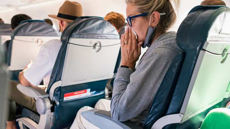 A flight attendant has warned passengers not to blow their nose (Image: Getty Images)