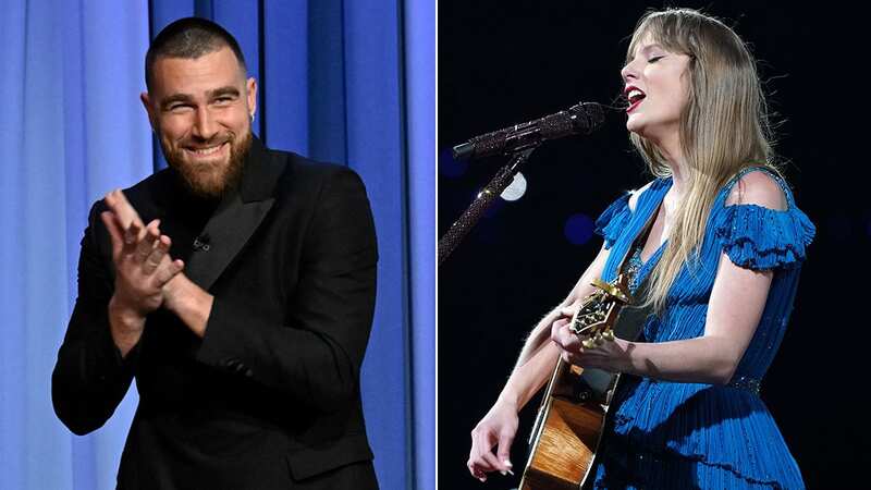 Taylor Swift and Travis Kelce made a surprise appearance at an Oscars afterparty